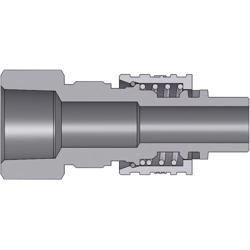 Steel Dix-Lock™ N-Series Bowes Interchange Female Thread Plug